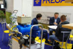 Assembly for the input of fertilizers to the water flow for irrigation machines DMF “Fregat”